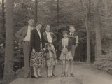 Familiealbum grøn 012 3  1954 Blommeskobbel
